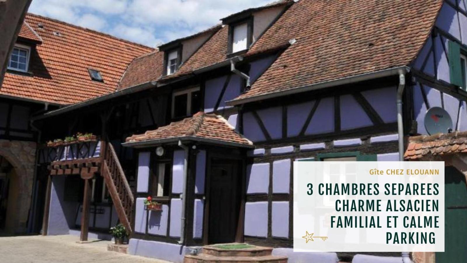 Gite Elouann Familial Spacieux Calme Ebersheim Luaran gambar